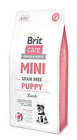 Корм Brit Care GF Mini Puppy Lamb для щенков малых пород