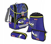 Школьный рюкзак для мальчиков HAMA Step By Step LIGHT II SOCCER TEAM + 2 пенала + сумка для спортивной обуви