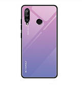 Чохол Gradient для Huawei P40 LIte E pink-purple