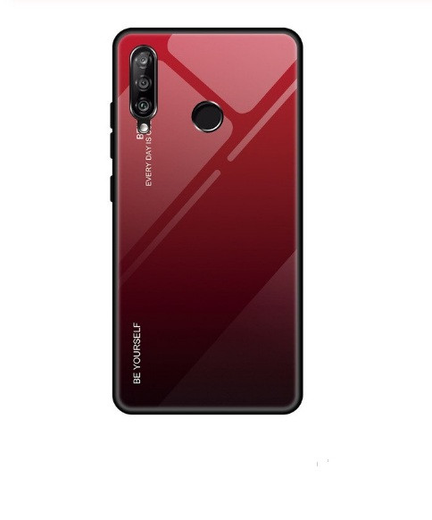 Чохол Gradient для Huawei P40 LIte E Red-black