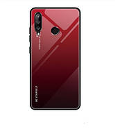 Чохол Gradient для Huawei P40 LIte E Red-black