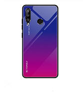Чохол Gradient для Huawei P40 LIte E purple-blue