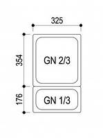 GN 2/3 (325х354 мм)