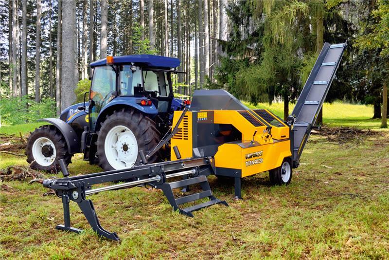 Процесор для виробництва дров UNIFOREST TITAN 40/20 PREMIUM з циркулярною пилкою (Словіння)