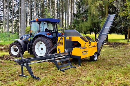 Процесор для виробництва дров UNIFOREST TITAN 40/20 PREMIUM з циркулярною пилкою (Словенія), фото 2