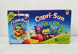 Сік мультифруктовий із трубочкою Capri-Sun Fun Alarm (коробка 10шт*200ml) (Німеччина)