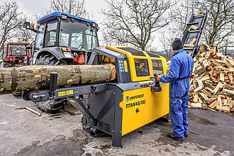 Процессор для производства дров UNIFOREST TITAN 43/20 STANDARD с цепной пилой (Словения)