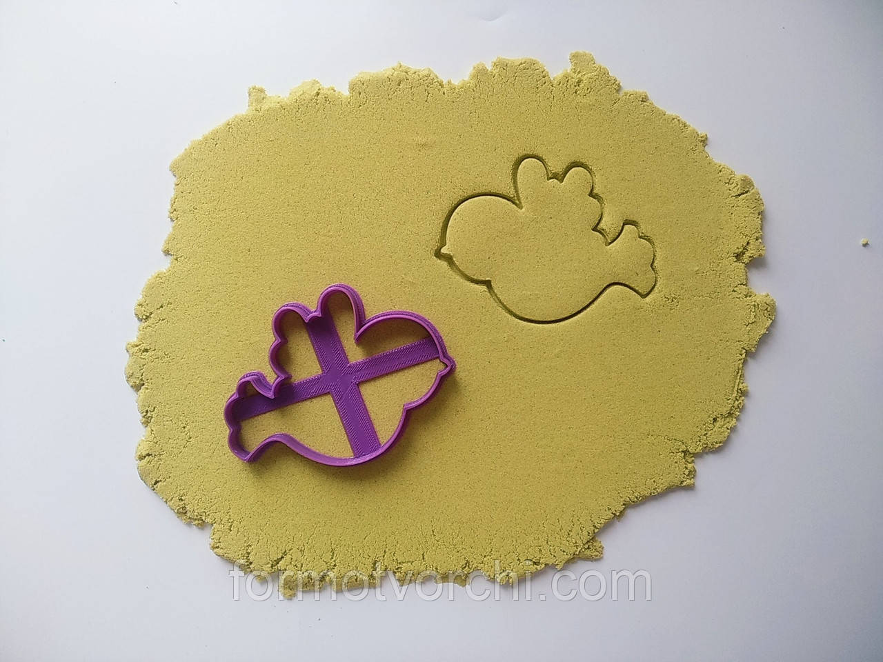 3D формочки-вирубки для пряників "Пташка 7"