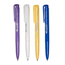 Ручка кулькова 4Office Ball pen автоматична 4-2009, синя.