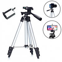 Телескопічний Штатив для камери і телефону трипод TRIPOD 3120