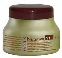 Крем - компрес для відновлення і живлення волосся N3 Silkat Nutritivo BES (Італія) 250 мл