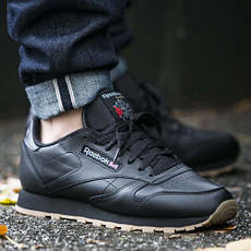 Кросівки чоловічі Reebok Classic Leather Оригінал, фото 5