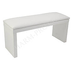 Манікюрна підставка для рук (Підлокітник) білого кольору на ніжках