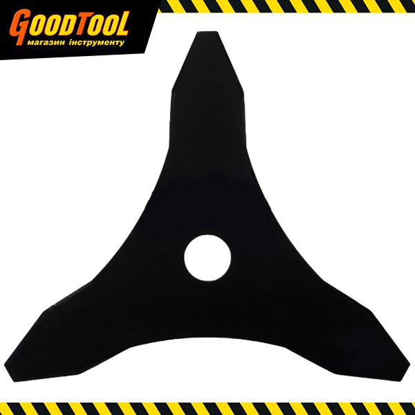 Ніж для мотокоси 3Т чорний ТОНКИЙ