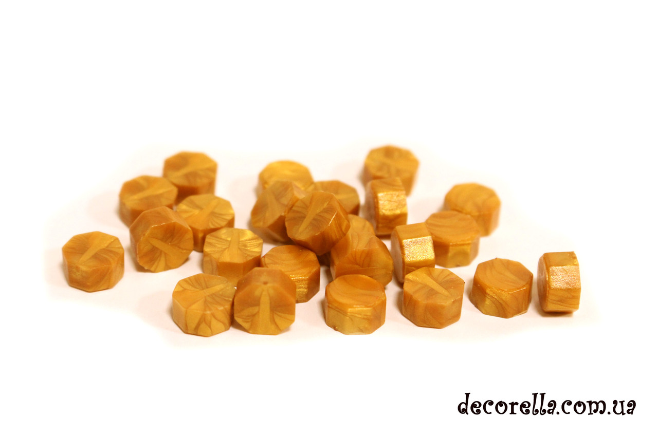 Сургуч "таблетка" золото, 24 шт., фото 1