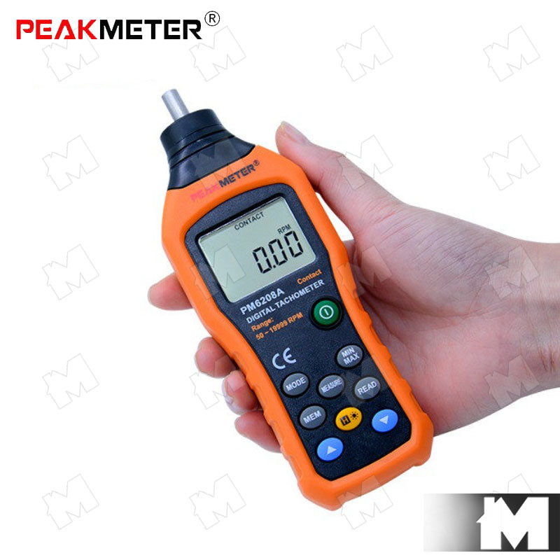 Купить Тахометр контактный PeakMeter PM6208A, цена 1300 грн — Prom.ua ...