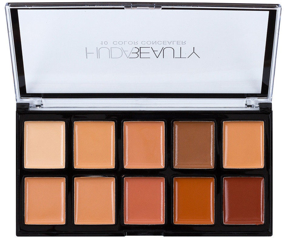 Набір консилерів Huda Beauty 10 відтінків Палітрами (№1) і (№2) | H6670