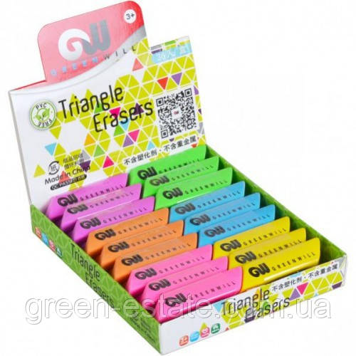 Ластик кольоровий С0-2148, фото 1