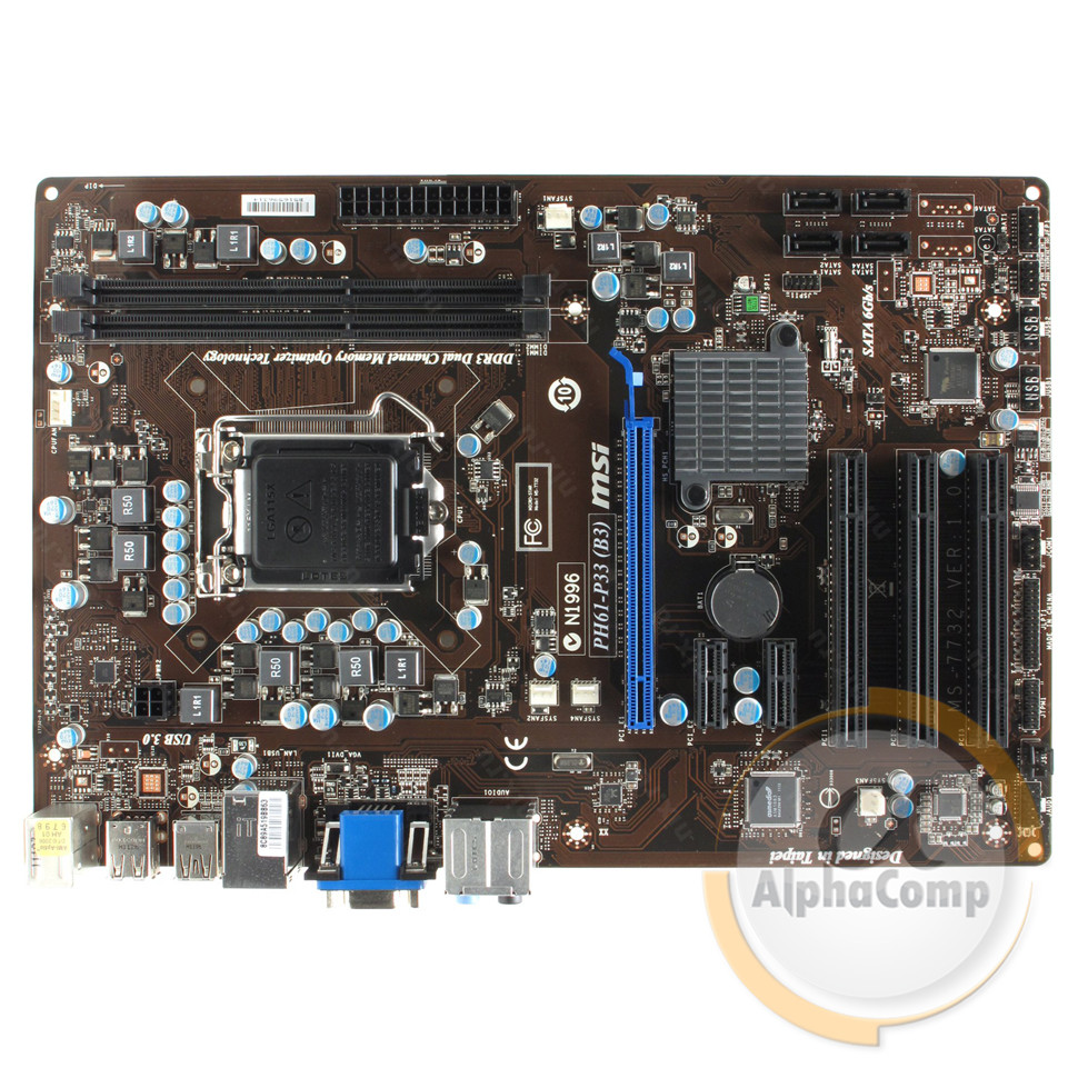 Материнська плата MSI PH61-P33 (B3) (s1155/H61/2xDDR3) БУ