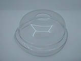 Кришка купольна з отвором для склянки РЕТ (200,300,500) (100 шт.), фото 3