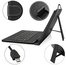 Уценка! Чехол с клавиатурой для планшетов 10 дюймов(micro USB), фото 4
