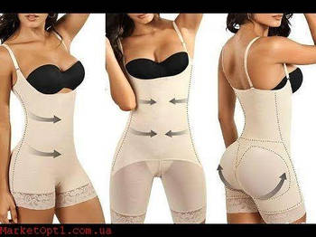 [ОПТ] Комбідрес для корекції фігури Slim Shapewear S/M M/L 2/3XL