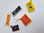 Двосторонні брелоки з гуми на замовлення, виробництво брелоків ПВХ, фото 2