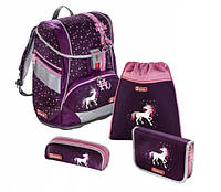 Школьный рюкзак для девочек Hama Step By Step Unicorn + 2 пенала + сумка для спортивной обуви супер