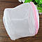 Мішок для прання бюстгальтерів DS біло-рожевий, фото 2