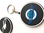 Брелоки з вашим логотипом з PVC під замовлення, фото 3