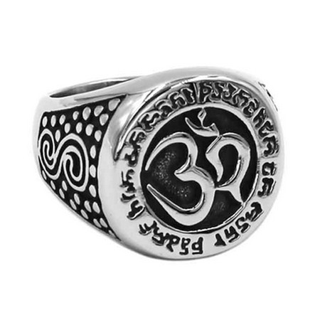 Перстінь із символом ОМ, фото 1