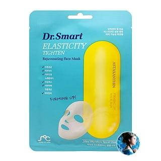 Тканинна маска для обличчя омолоджувальна з астаксантином «Dr. Smart ELASTICITY TIGHTEN» (941761), фото 1