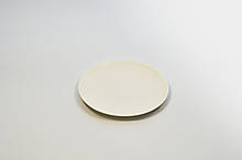 Тарілка кругла без борти з кістяного порцеляни діаметр 15,2 див.