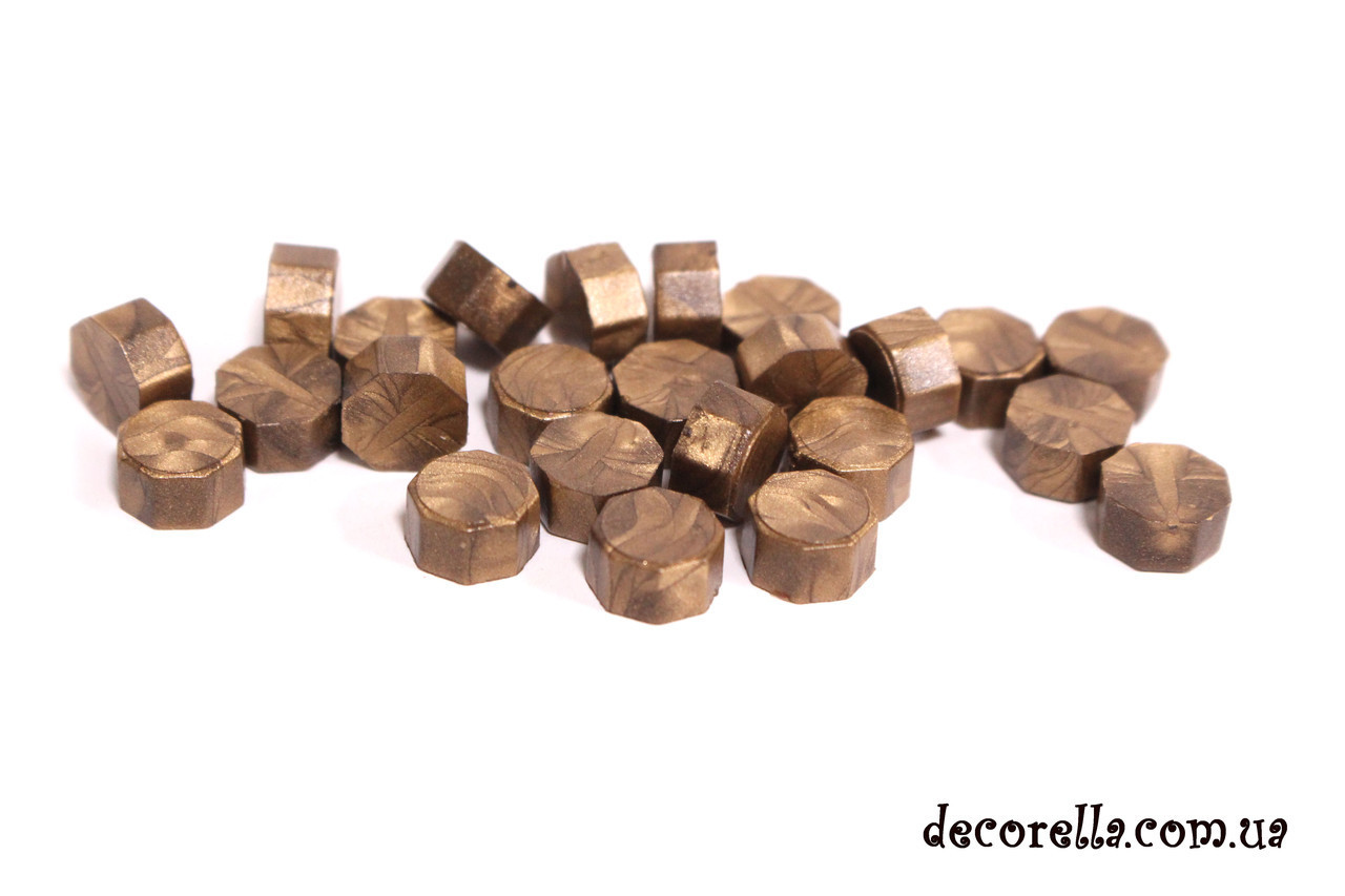 Сургуч "таблетка" бронза, 100 шт., фото 1