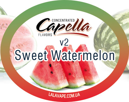 Ароматизатор Capella Sweet Watermelon v2 (Солодкий Кавун v2)