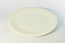 Тарілка кругла без борти з кістяного порцеляни діаметр 30,5 див.