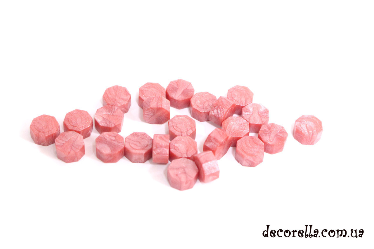 Сургуч "таблетка" рожевий, 100 шт., фото 1