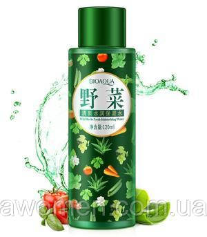 Зволожувальний тонер Bioaqua Fresh овочевий мікс 120 ml, фото 1