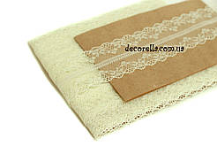 Мереживо 2 м молочне