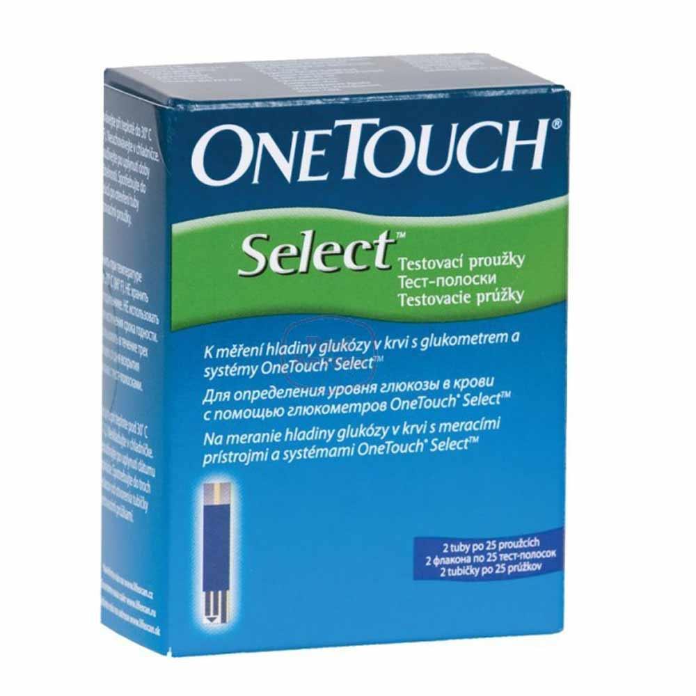 Тест-смужки OneTouch Select 50 штук