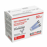 Тест-смужки GAMMA DM 50 штук