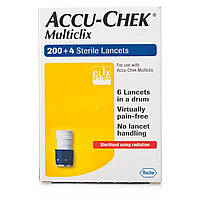 Ланцети Accu-Chek Multiclix 200 + 4 штуки