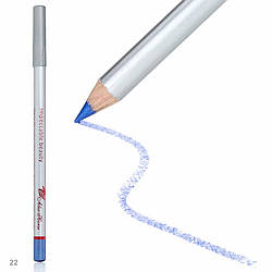 Олівець дерев'яний для очей та губ APN-200 №22 Satin blue