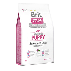 Корм Brit Care GF Puppy Salmon & Potato для цуценят малих і середніх порід 3 кг