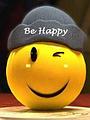 BE HAPPY