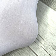 Шкарпетки білі капронові з лайкрою Джессі, 40 Den, Україна, 23-27 розмір, 02745, фото 4