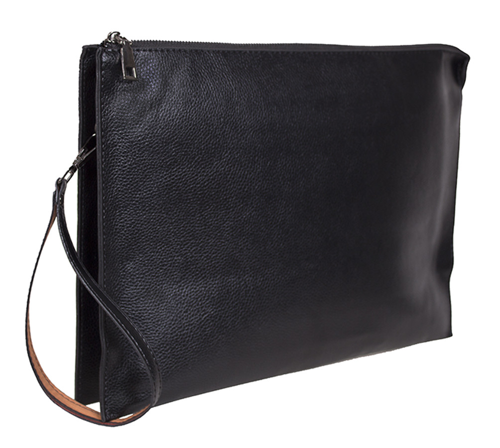 Чоловіча папка зі штучної шкіри 601-1 чорна, фото 1