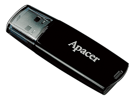 USB Flash Apacer AH322 16GB Black (ЮСБ Флешка 16 ГБ)