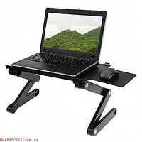 ОПТ Стол для ноутбука Laptop Table T8 раскладной компютерный с складными ножками с активным охлаждением