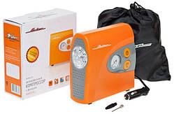 Компресор автомобільний AirLine Master жовтогарячий